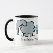 kleine Wobblies-MuttertagesTasse Tasse (Links)