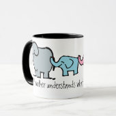kleine Wobblies-MuttertagesTasse Tasse (Vorderseite Links)