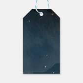 Kleine Wolf-Thematisierte Babydusche Geschenk Geschenkanhänger (Rückseite)