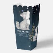 Kleine Wolfsdusche bevorzugt Popcorn Geschenkschachtel (Rückseite)