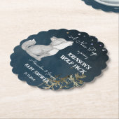 Kleine Wolfsdusche bevorzugt Tischdekoration Untersetzer (angewinkelt)