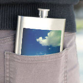 Kleine Wolken Flachmann (Beispiel)