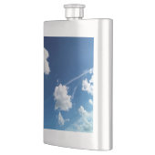 Kleine Wolken im Licht Flachmann (Links)