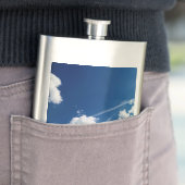 Kleine Wolken im Licht Flachmann (Beispiel)