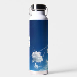 Kleine Wolken im Licht Trinkflasche