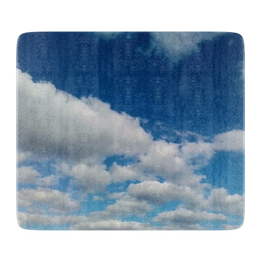 Kleine Wolkenschichten Schneidebrett (Vorderseite)