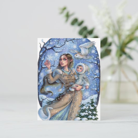 Kleine Wunder Postkarte (Stehend Vorderseite)