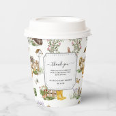 Kleine Wunder | Spring Garden Baby Dusche Pappbecher (Vorderseite)