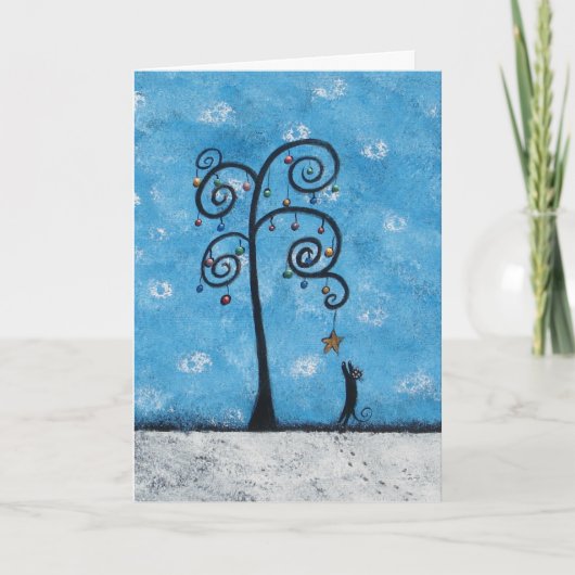 Kleine Wunder Weihnachtskarte Feiertagskarte (Vorderseite)