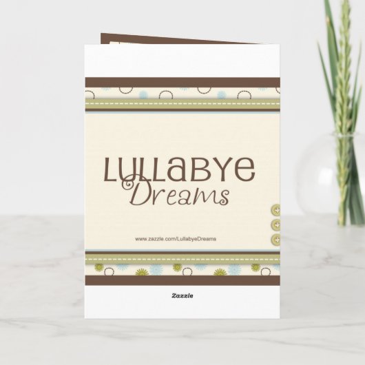 Kleine Zehe-Karte Ankündigung (Rückseite)