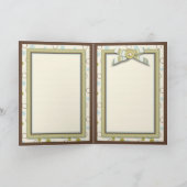 Kleine Zehe-Karte Ankündigung (Innenseite)