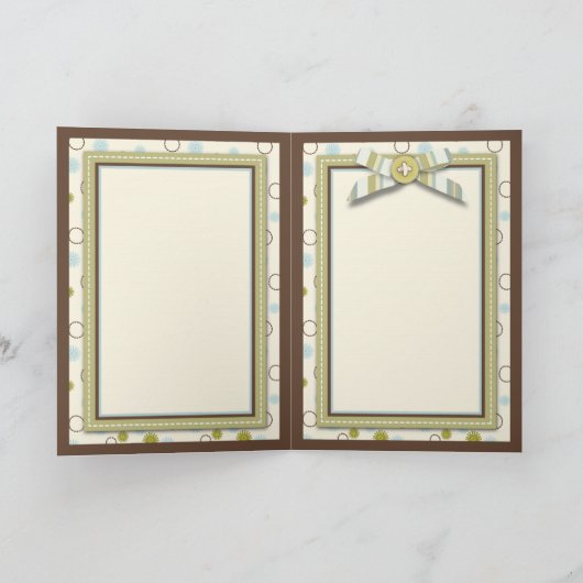 Kleine Zehe-Karte Ankündigung (Innenseite)