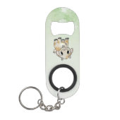 kleine Ziege Mini Flaschenöffner (Vorderseite)