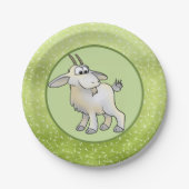 kleine ziege pappteller (Vorderseite)