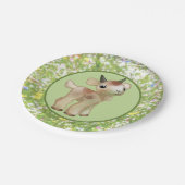 kleine ziege  pappteller (Schrägansicht)