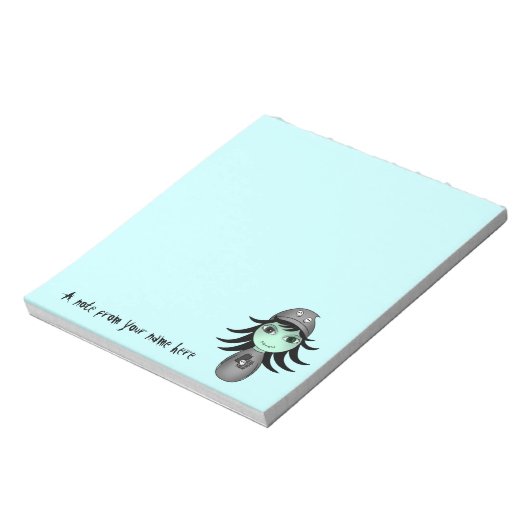 Kleine Zombie Notizblock (Rotiert)