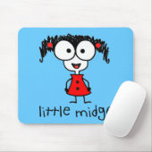 Kleine Zuckmücke Mousepad (Mit Mouse)