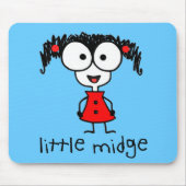 Kleine Zuckmücke Mousepad (Vorne)