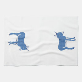 Kleinen Eddie-Esels nicht wirklich blau Küchentuch