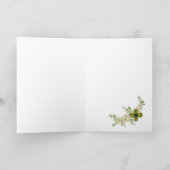 Kleinen Heiligespattys Tagesmädchen-Gruß-Karte Karte (Innenseite)