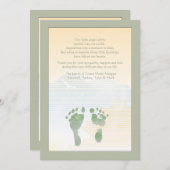 Kleiner Abdruck-Trauerfall danken Ihnen zu Dankeskarte (Vorne/Hinten)