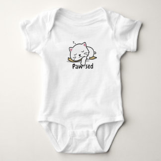 Kleiner, aber paw-basierter Baby Bodysuit Strampler