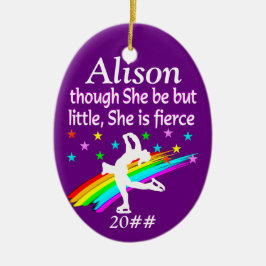 KLEINER, ABER STARKER SKATER ORNANATION KERAMIKORNAMENT