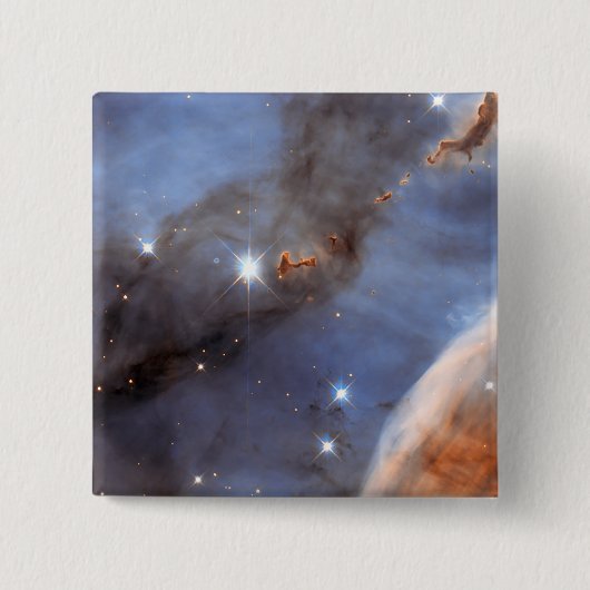 Kleiner Abschnitt des Carina-Nebelflecks Button (Vorderseite)