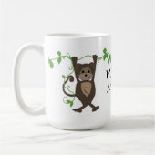 Kleiner Affe auf den Weinbergen Kaffeetasse (Links)