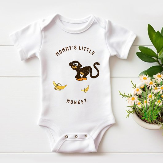 Kleiner Affe Baby Strampler