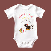 Kleiner Affe Baby Strampler