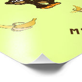 Kleiner Affe Fotodruck (Ecke)