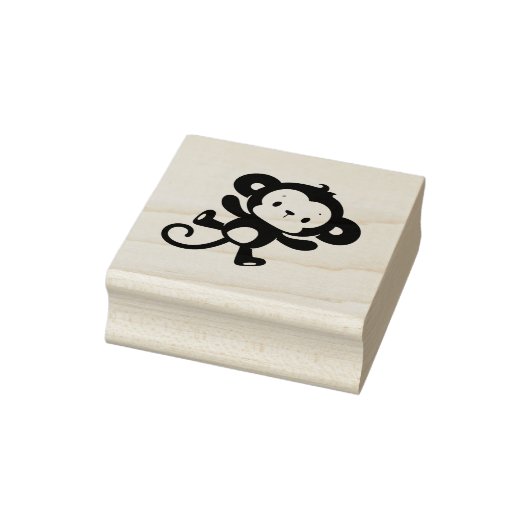 Kleiner Affe Gummistempel (Stempel)