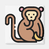 Kleiner Affe Magnet (Vorne)