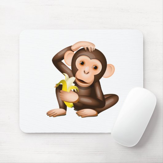 Kleiner Affe Mousepad (Mit Mouse)