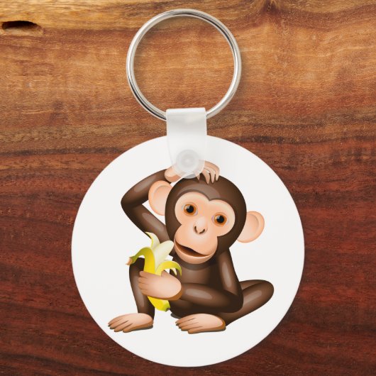 Kleiner Affe Schlüsselanhänger (Vorderseite)