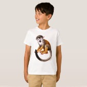 Kleiner Affe T-Shirt (Vorne ganz)