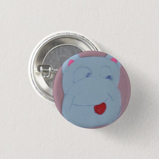 Kleiner Antrag, 3,2 cm (1,25") Runder Abzeichen Button (Vorne & Hinten)