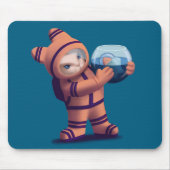Kleiner Astronaut Mousepad (Vorne)