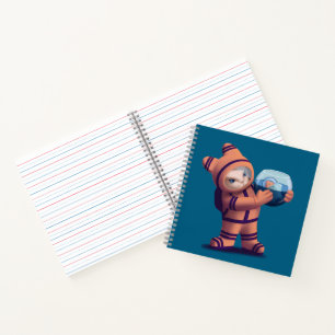 Kleiner Astronaut Notizblock