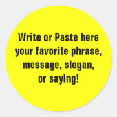 Kleiner Aufkleber (1½ Zoll) (Vorderseite)