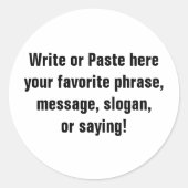 Kleiner Aufkleber (1½ Zoll) (Vorderseite)