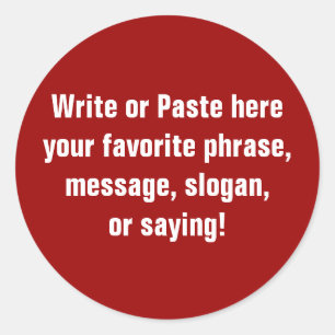 Kleiner Aufkleber (1 ½ Zoll)