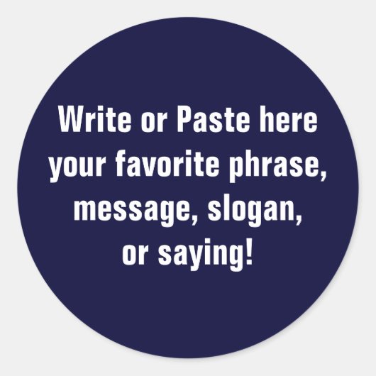 Kleiner Aufkleber (1½ Zoll) (Vorderseite)