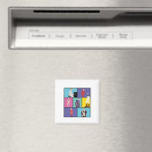 Kleiner Aufkleber Magnet (In Situ (Geschirrspüler))