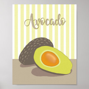 Kleiner Avocado Poster
