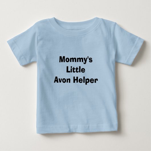 Kleiner Avon-Helfer der Mama Baby T-shirt (Vorderseite)