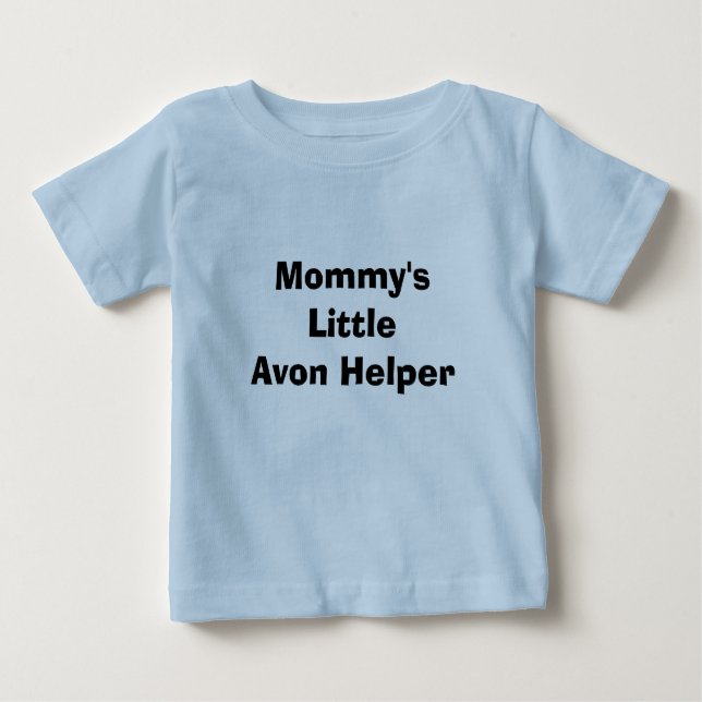Kleiner Avon-Helfer der Mama Baby T-shirt (Vorderseite)