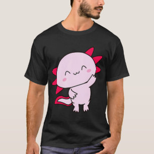 Kleiner Axolotl / glücklicher Axolotl / Lustige Ge T-Shirt