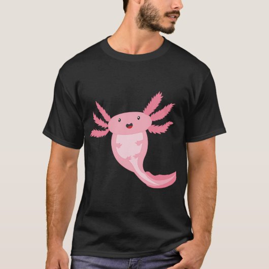Kleiner Axolotl T-Shirt (Vorderseite)